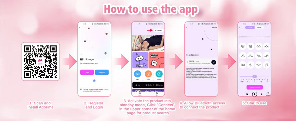 Butterfly panties vibrator APP
