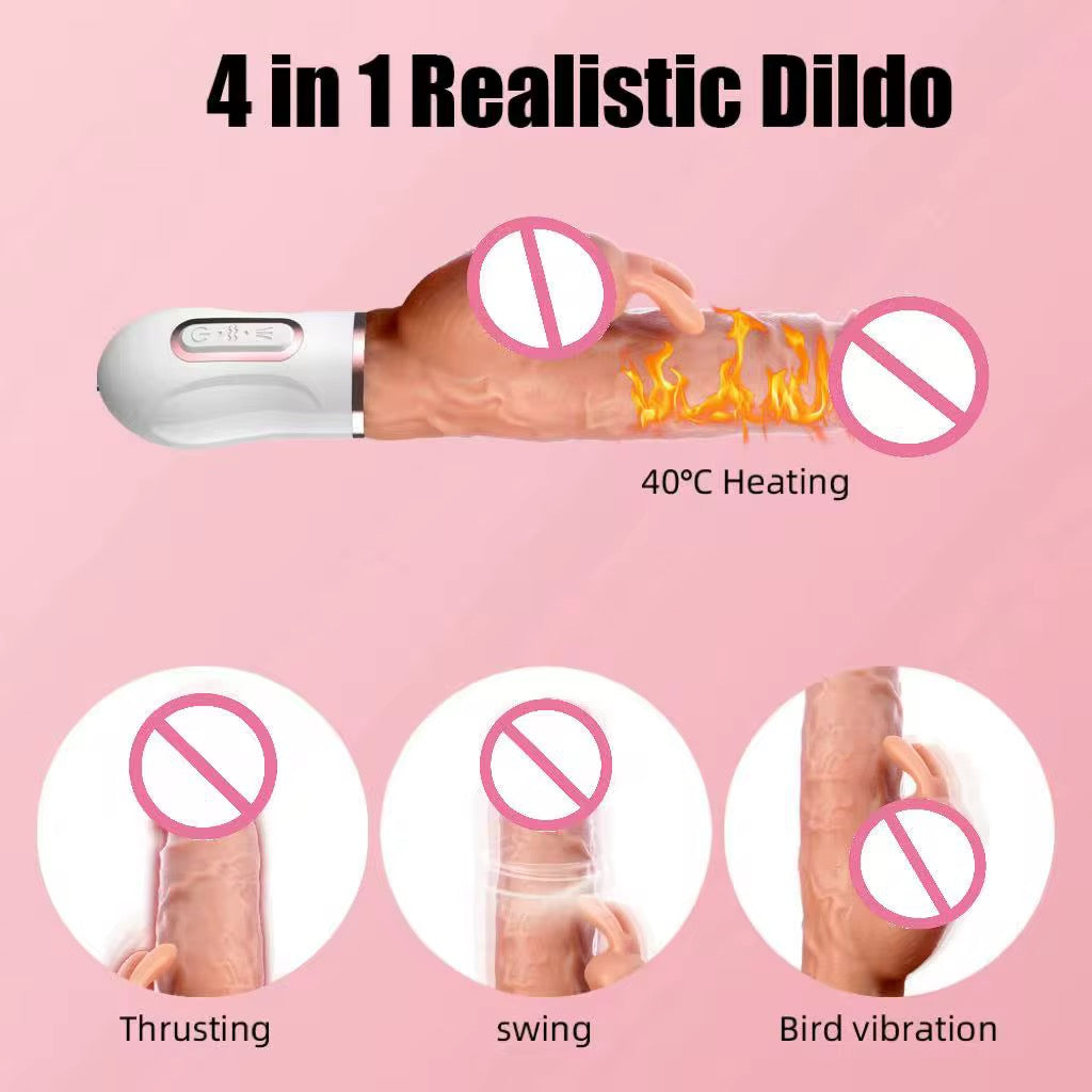Dildo heating Thrusting