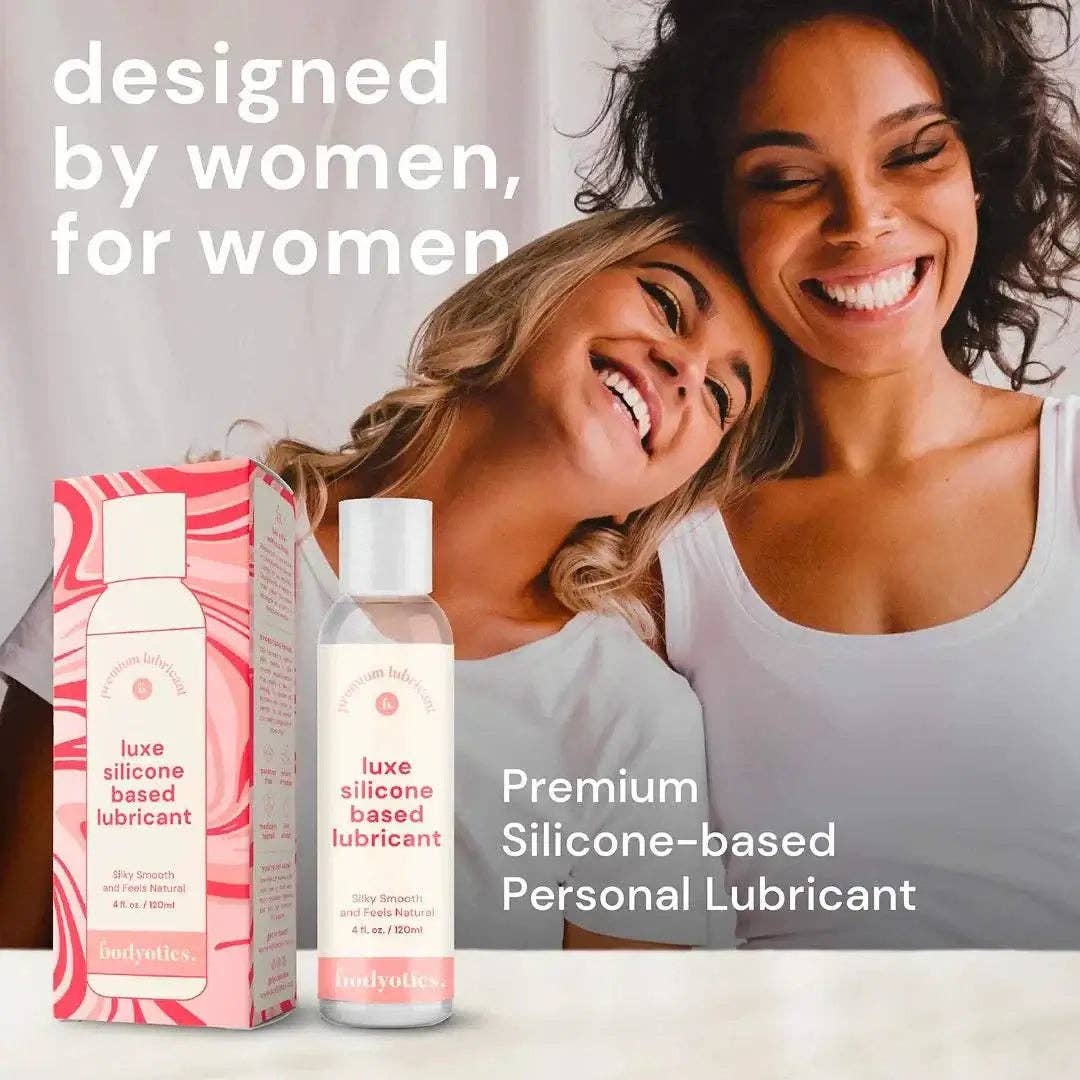 Silicone Based Lubricant 4oz Long Lasting Intimate Glide: 4oz